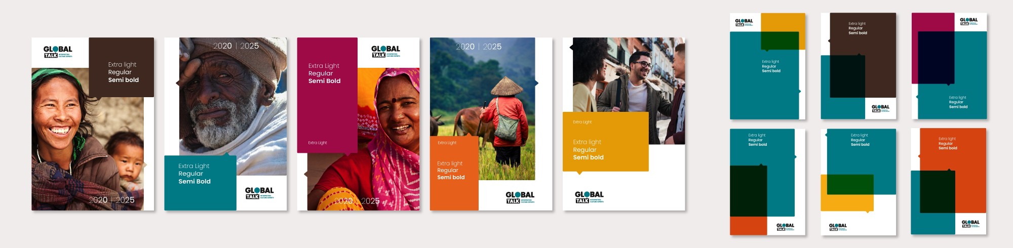 Global Talk merkidentiteit vormentaal