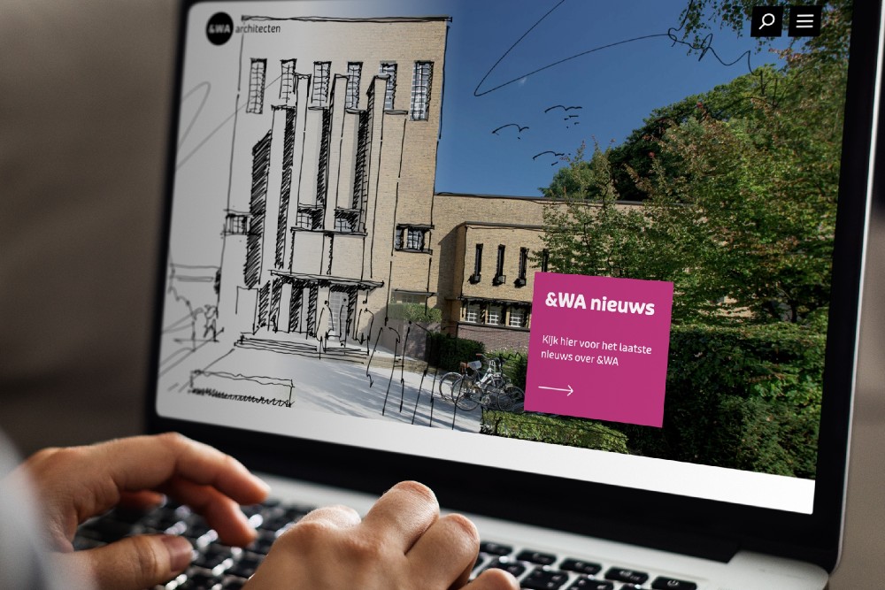 &WA Architecten Rebranding Website