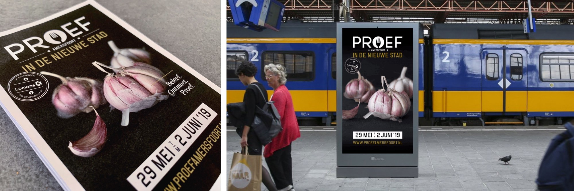 Proef Amersfoort campagne huisstijlmiddelen