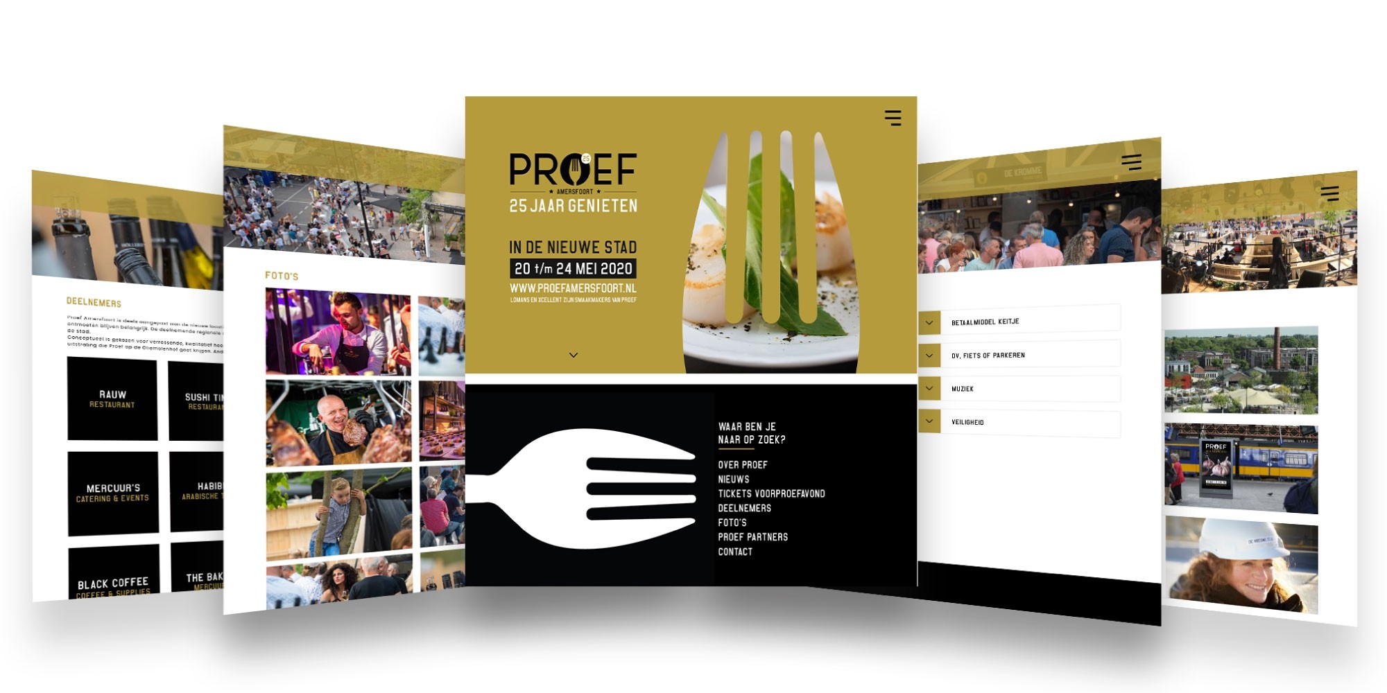 Proef Amersfoort campagne webdesign