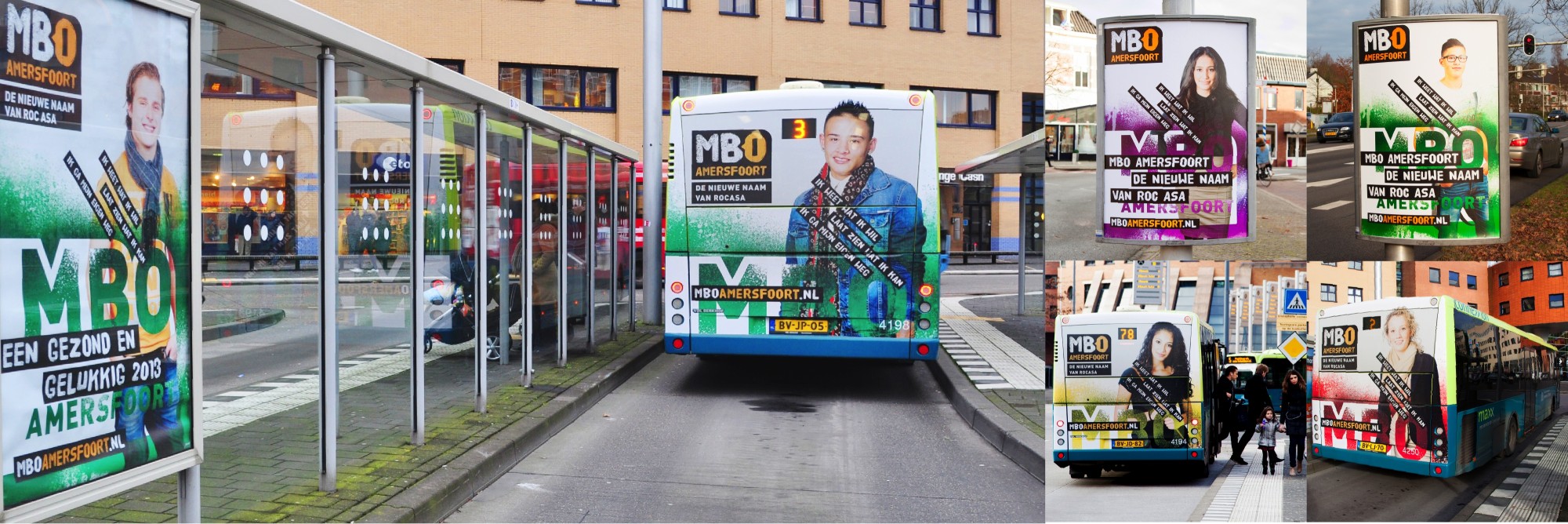 Rebranding MBO Amersfoort Utrecht Campagne
