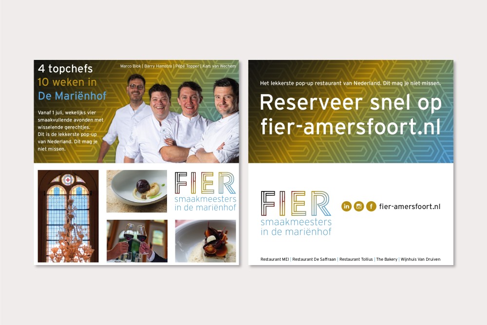 FIER Mariënhof Amersfoort horeca campagne 03