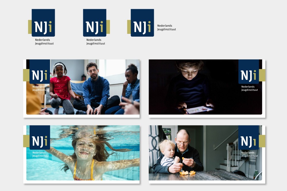 NJi Rebranding Corporate identity logo