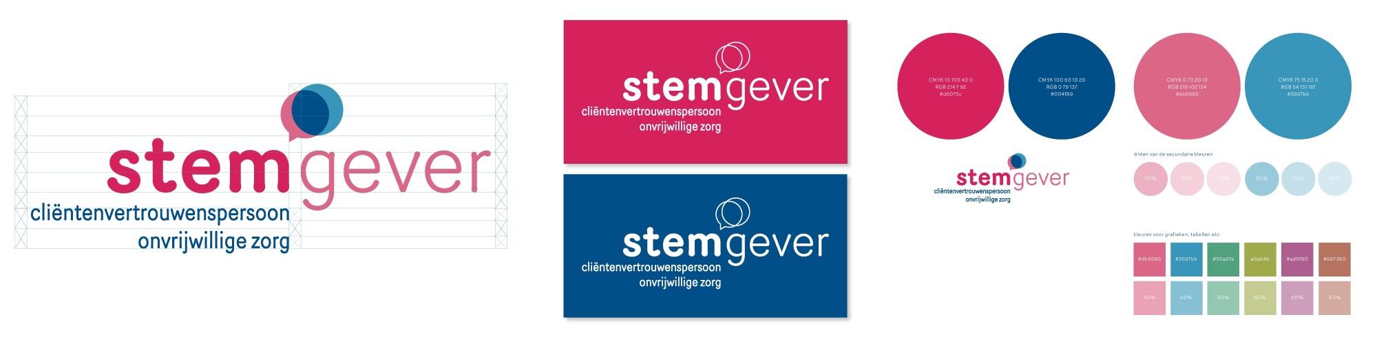 Stemgever Branding Logo kleurenpalet