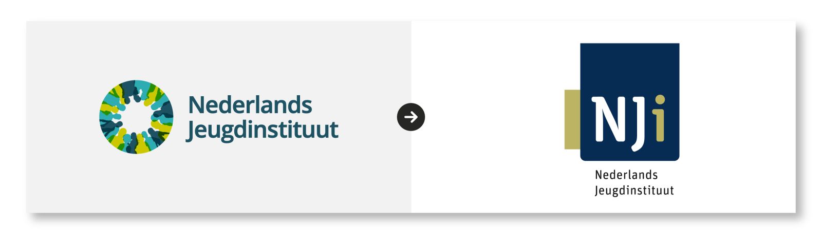 Concreet amersfoort rebranding logo merkidentiteit Nederland Jeugdinstituut Concreet amersfoort rebranding logo merkidentiteit Nederland Jeugdinstituut