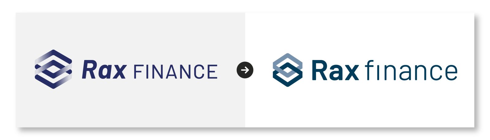 Concreet amersfoort rebranding logo merkidentiteit Rax Finance Concreet amersfoort rebranding logo merkidentiteit Rax Finance
