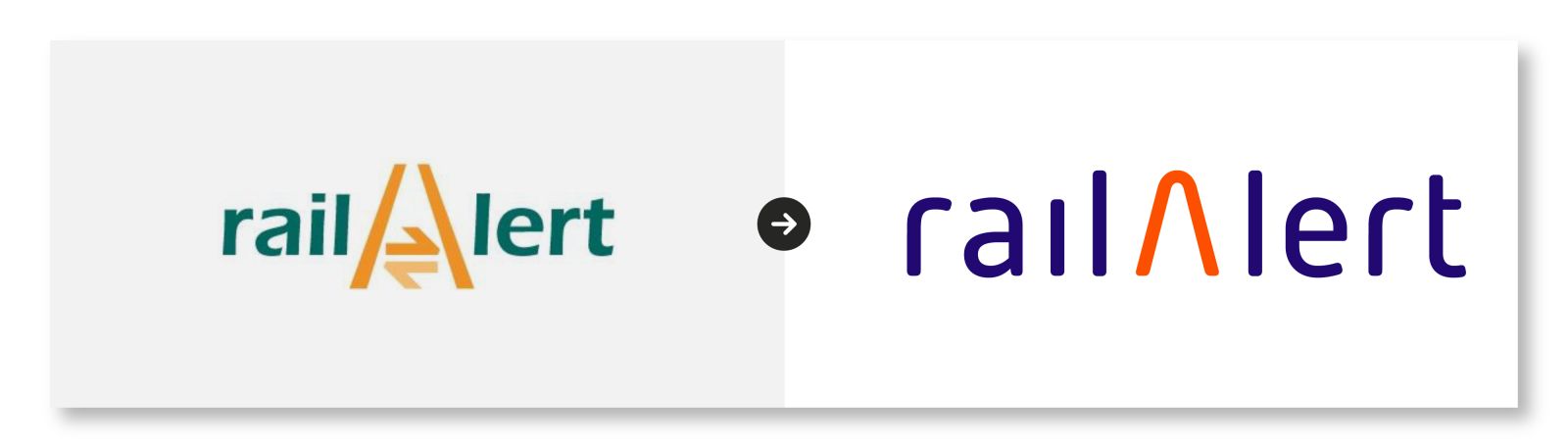 Concreet amersfoort rebranding logo merkidentiteit railAlert Concreet amersfoort rebranding logo merkidentiteit railAlert